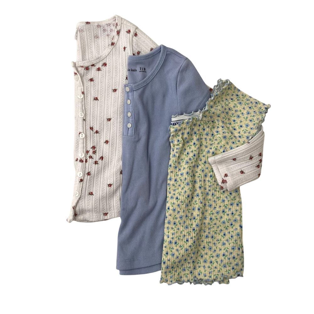 Abercrombie & Old Navy Short and Long Sleeve Tee Bundle 7/8